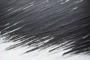 Obraz premium black and white paint