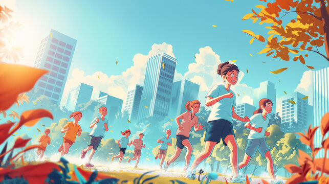 World Health Day: Promote healthy living exercise and health activities to raise awareness about health problems around the world.