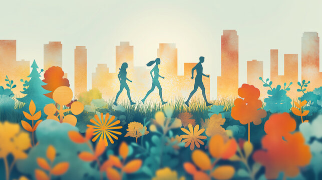 World Health Day: Promote healthy living exercise and health activities to raise awareness about health problems around the world.