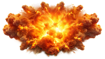 Fiery Explosion Cut-Out
