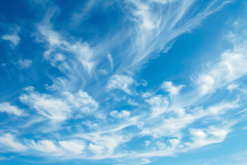blue sky with clouds