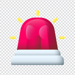 Siren icon vector design in eps 10