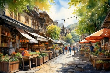 Farmers' markets - Generative AI