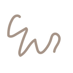 Colorful Squiggly Lines Vector 