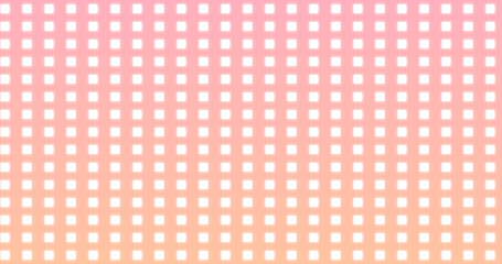 Small neon square moving on gradient background. Futuristic glowing simple minimal corporate style overlay backdrop asset. Coding computing connected dots dancing cool tech bg.