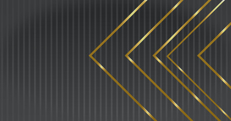 Luxury premium style royal golden shining arrows moving bg.  Luxurious cosmetic beauty market metallic glamour ornament bg. Wealth and treasure precious gold arrow wedding invite.