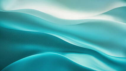 Obraz premium abstract wavy vector turquoise blue shades background