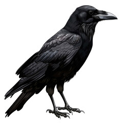 Fototapeta premium illustration art of crow