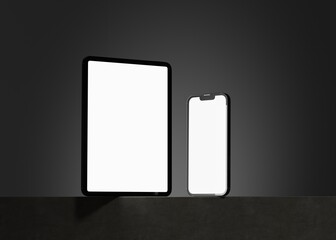 Responsive Web Design and website Mockup, Devices Mock up, Smartphone desktop tablet laptop template Mockup