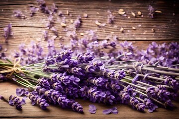 lavender flowers and lavender