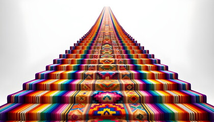 A vibrant and colorful celebration of Pride Month, showcasing the LGBTQ+ community's commitment to equality, freedom, and love. 