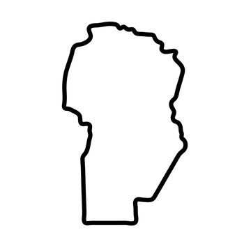 Cordoba map illustration