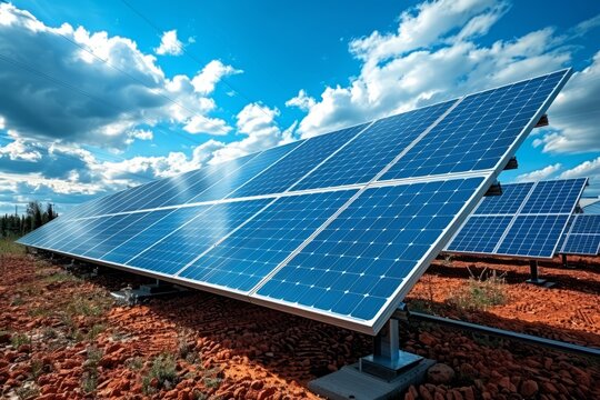 Solar panels are great way to generate renewable energy.