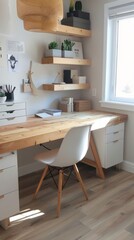 Minimalist Interior Design of Study Room