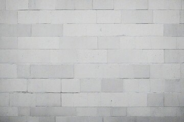 Naklejka premium white brick wall background
