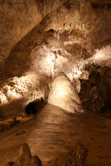 Rock formations in Carlsbad Caverns National Park, New Mexico
