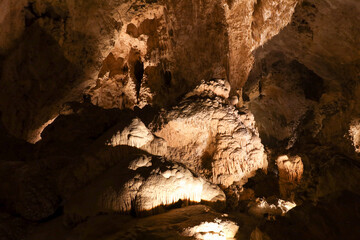 Rock formations in Carlsbad Caverns National Park, New Mexico
