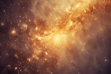 Naklejka premium Brilliant astronomy scene with vivid colors