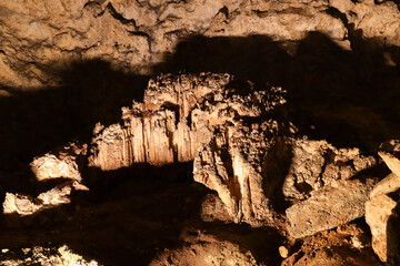 Rock formations in Carlsbad Caverns National Park, New Mexico
