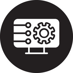 It Services glyph icon