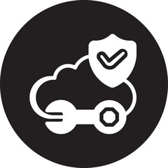 service cloud glyph icon