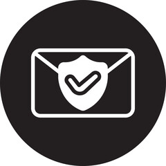 security service glyph icon