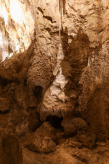 Rock formations in Carlsbad Caverns National Park, New Mexico
