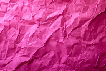 Hot pink paper background with old vintage texture and grunge in wrinkled creased paper illustration


