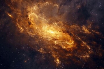 Obraz premium Vibrant galaxy showcase with colorful galaxies