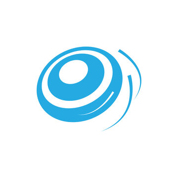 frisbee logo icon