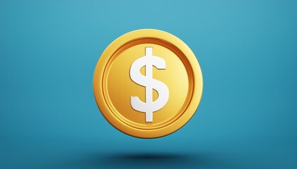 Digital Wealth: Dynamic 3D Illustration of Dollar 2 Coin"
"Currency Evolution: Dollar 2 Coin Rendered in Mesmerizing 3D Detail"