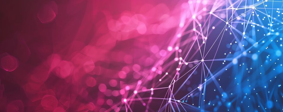 network connection for digital marketing theme top view illustrating business growth innovation advanced 