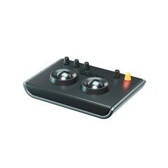 Fototapeta premium Color grading panel tools 3d illustration icon