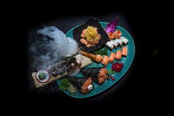 Sushi boat combo