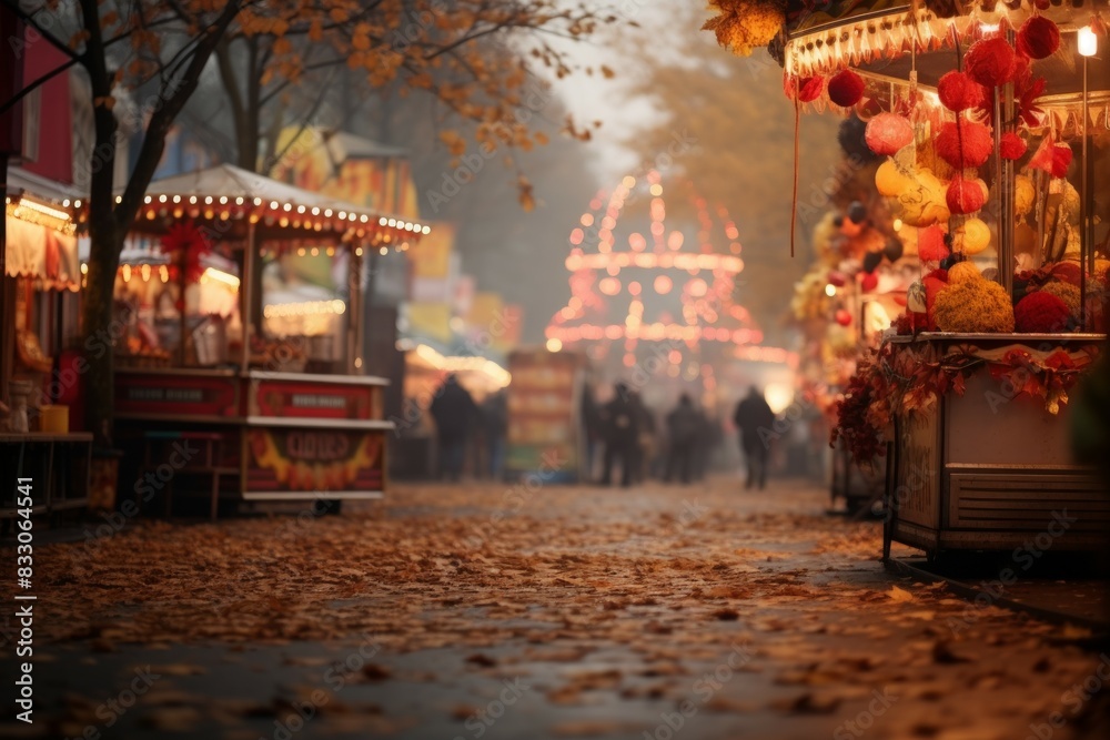 Canvas Prints Autumn fairs - Generative AI