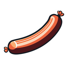 Vector sausage simple