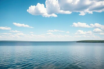 Obraz premium blue sky and sea