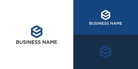 letter m c with hexagon logo icon design vector design template inspiration