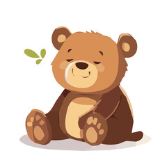 Obraz premium cute teddy bear vector