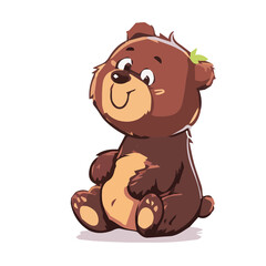 Fototapeta premium cute teddy bear vector