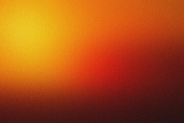 Warm orange and red gradient background with a subtle grainy texture in a highresolution image © malshak_off