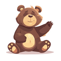 Fototapeta premium cute teddy bear vector
