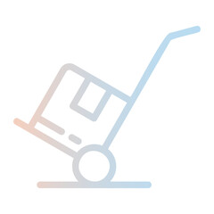 trolley box icon