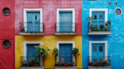 Color Harmony in the City Center