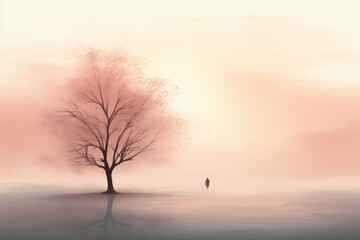 Foggy mornings - Generative AI