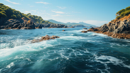 Beautiful Tropical Islands Landscape Background