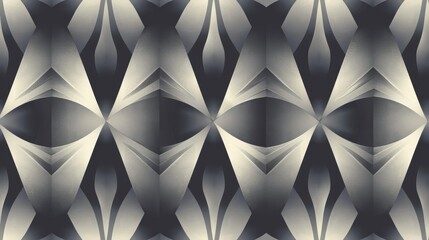 seamless pattern, dark grey and white geometric design with a subtle gradient in the background 