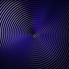 Dynamic indigo concentric neumorphic circles, suitable for stimulating visuals.