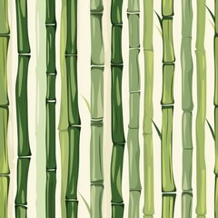 Obraz premium seamless pattern of bamboo stalks
