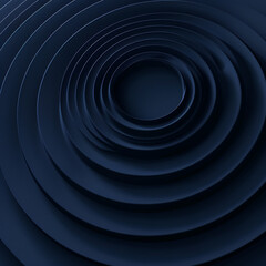 Rich navy concentric circles perfect for business-focused visuals.